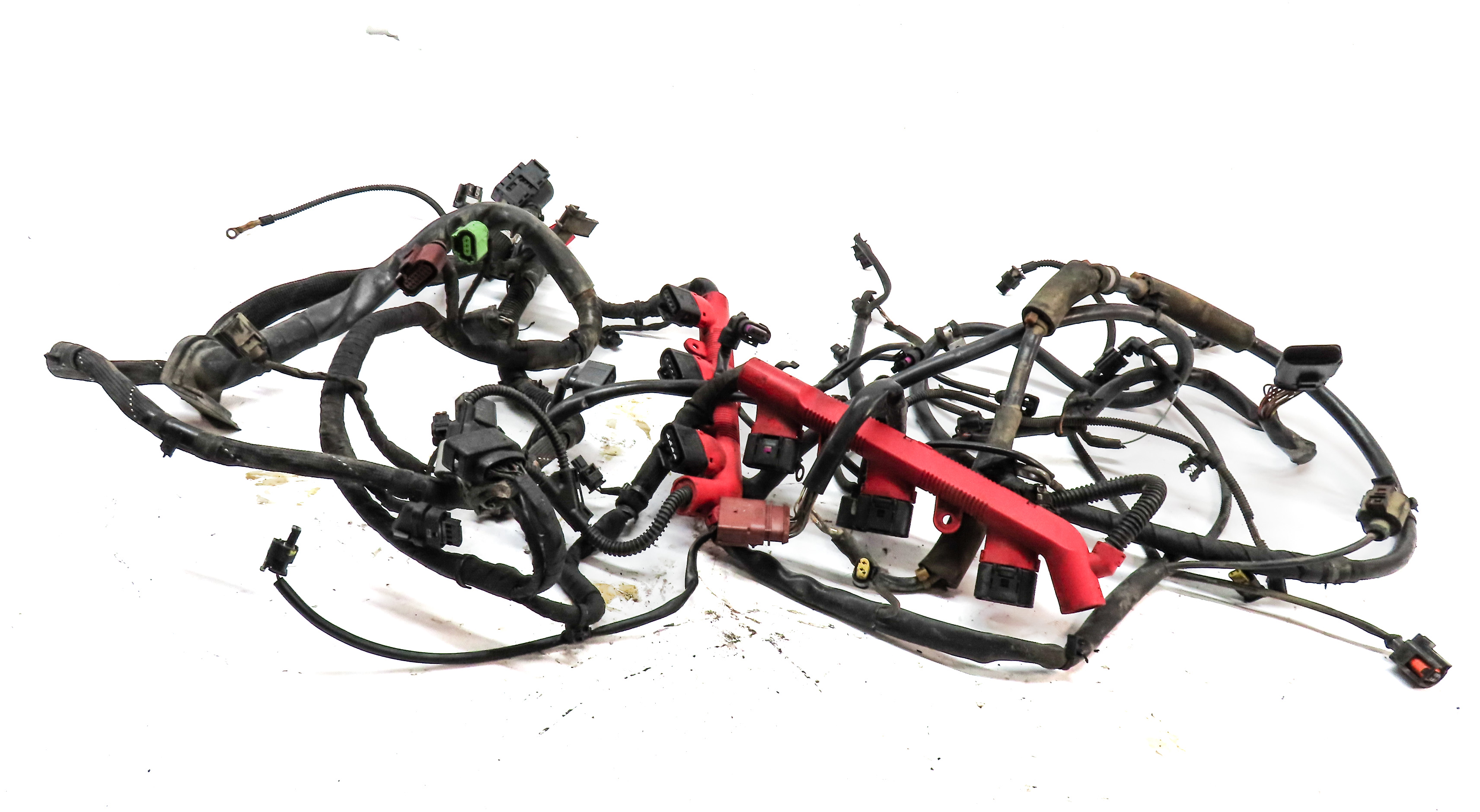 2013 AUDI Q7 (4L) 3.0L SUPER (CTWB) ENGINE MOTOR WIRE WIRING HARNESS LOOM — exact item pictured